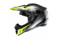 Casco cross HJC CS-MX II DAKOTA MC5SF Nero Giallo