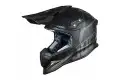 Casco cross Just1 J12 Unit in carbonio Nero