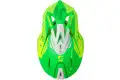 Casco cross Just1 J18 Pulsar in fibra Verde Lime fluo Opaco