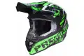 Casco cross Premier Exige ZX 7 nero verde fluo