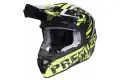 Casco cross Premier Exige ZXY nero giallo fluo