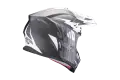 Casco cross Scorpion VX 16 EVO AIR SLANTER Nero Argento
