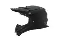 Casco cross Suomy Mr Jump PLAIN in fibra Nero opaco