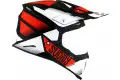 Casco cross Suomy X-WING GRIP Nero Arancio