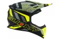 Casco cross Suomy X-WING REEL Giallo opaco fluo