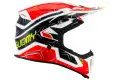 Casco cross Suomy X-WING SUBATOMIC Nero Rosso