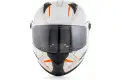 Casco integrale Acerbis FS-807 Bianco Arancio