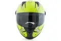 Casco integrale Acerbis FS-807 Giallo Argento