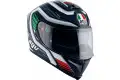 Casco integrale Agv GT K-5 S Multi Firerace nero italia Pinlock