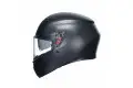 Casco integrale AGV K3  E2206 MPLK Nero opaco