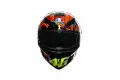 Casco integrale AGV K3 SV ROSSI MUGELLO 2004 Nero Rosso Giallo