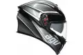 Casco integrale AGV K5 S MPLK MULTI TEMPEST in fibra Nero Argento