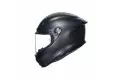 Casco integrale AGV K6 S  E2206 MPLK in fibra Nero Opaco