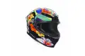 Casco integrale AGV K6 S  E2206 MPLK MORBIDELLI 2021 in fibra multicolor