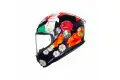 Casco integrale AGV K6 S  E2206 MPLK MORBIDELLI 2021 in fibra multicolor