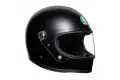 Casco integrale AGV Legends X3000 E2205 SOLID in fibra Nero opaco
