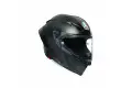 Casco Integrale AGV PISTA GP RR  E2206 DOT MPLK MONO MATT CARBON in carbonio Nero opaco