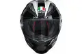 Casco integrale Agv Race Veloce S Multi Fulmine nero grigio Pinlock