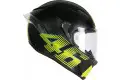 Casco integrale Agv racing Corsa R Multi V46 nero opaco Pinlock