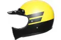 Casco integrale AGV X101 MULTI DUST in fibra Giallo Opaco Nero