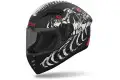 Casco integrale Airoh CONNOR MYTH Nero Bianco opaco