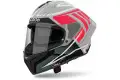 Casco integrale Airoh MATRYX RIDER in fibra Rosso opaco