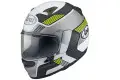 Casco integrale ARAI PROFILE-V COPY in fibra Giallo Fluo Nero Grigio