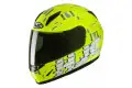 Casco integrale bambino HJC CL-Y GARAM MC4H Giallo Fluo