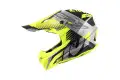 Casco integrale Cross GIVI 60.1 Fresh Nero Giallo