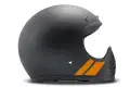 Casco integrale DMD SeventyFive Stripe in carbonio Grigio Scuro Arancio