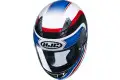 Casco integrale HJC CS-15 RAKO MC21 Bianco Rosso Blu