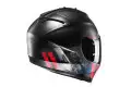 Casco integrale HJC IS 17 Shapy MC1SF Nero Rosso