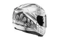 Casco integrale HJC RPHA 11 Candra MC10SF bianco grigio