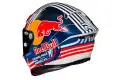 Casco integrale HJC RPHA 1 RED BULL  AUSTIN GP in fibra Multicolor