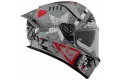 Casco integrale Kyt R2R MAX ASSAULT E06 Grigio opaco