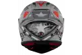 Casco integrale Kyt R2R MAX ASSAULT E06 Grigio opaco