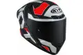 Casco integrale Kyt TT-COURSE ELECTRON Grigio Opaco Rosso