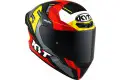 Casco integrale Kyt TT-COURSE FLUX Rosso Nero Giallo