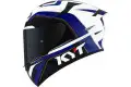 Casco integrale Kyt TT-COURSE GRAND PRIX Blu Rosso