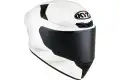 Casco integrale Kyt TT-COURSE PLAIN Bianco