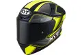 Casco integrale Kyt TT-COURSE Tourist Giallo Fluo opaco