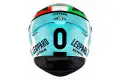 Casco integrale KYT TT-REVO LEOPARD REPLICA E06 Tricolore