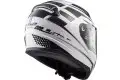 Casco integrale LS2 FF353 RAPID CARBORACE Bianco Nero