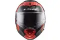 Casco integrale LS2 FF390 BREAKER PHYSICS Nero Rosso