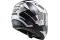 Casco integrale LS2 FF397 VECTOR FT2 AUTOMAT in fibra Bianco Titanio