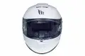 Casco integrale MT Helmets Blade 2 Sv Solid A0 Bianco Lucido