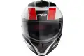 Casco integrale Nolan N80-8 MANDRAKE N-COM Bianco Metal Rosso