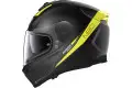 Casco integrale Nolan N80-8 STAPLE N-COM Nero Opaco Giallo