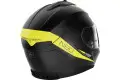 Casco integrale Nolan N80-8 STAPLE N-COM Nero Opaco Giallo