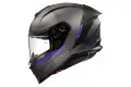 Casco integrale Premier HYPER RS18 BM ECE 22.06 in fibra Viola